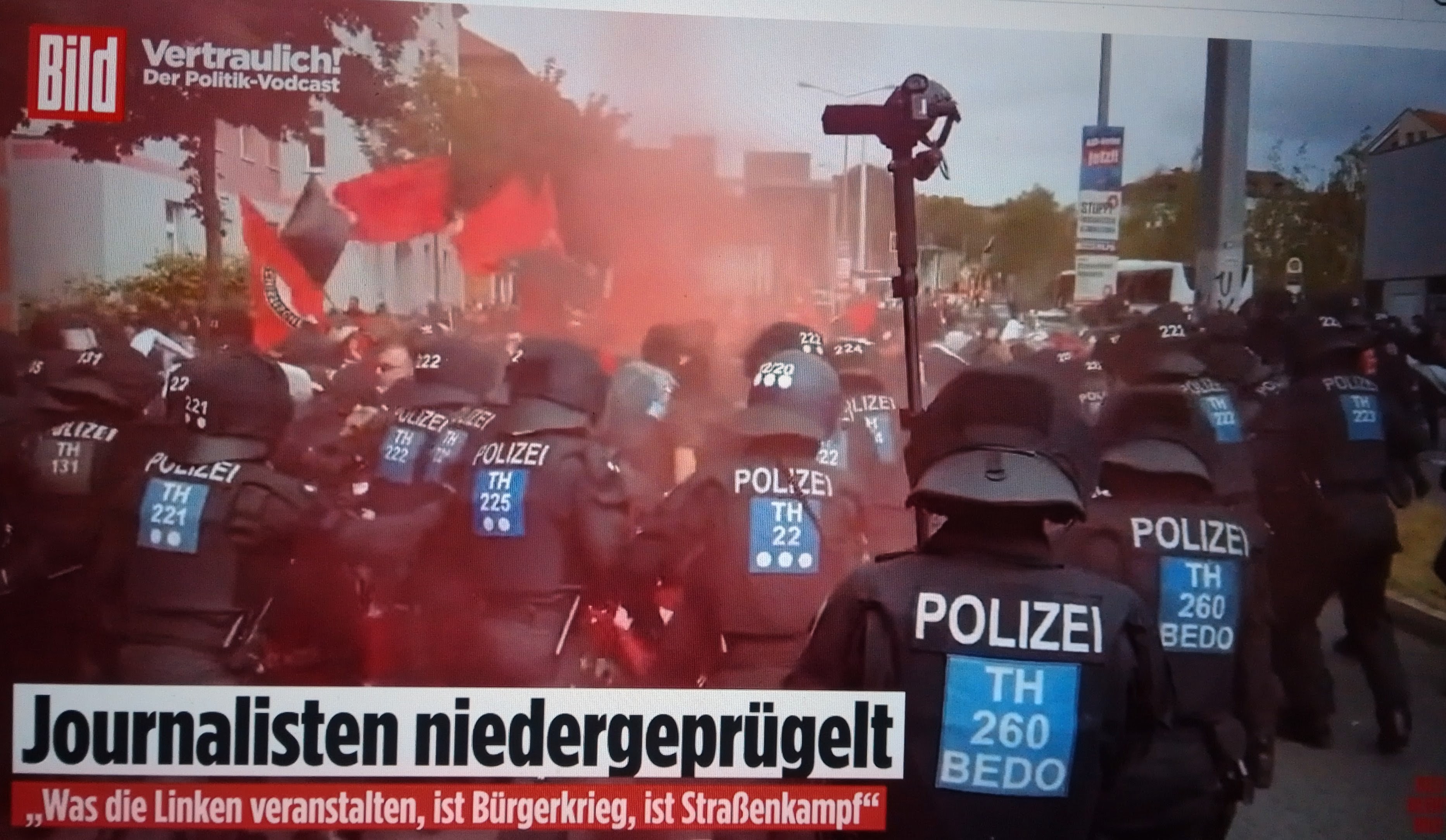 Die Linke Schande in Deutschland